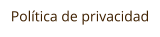 Política de privacidad